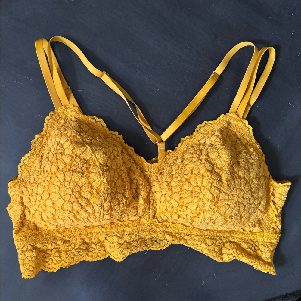 Aerie Sunflower Lace Bralette